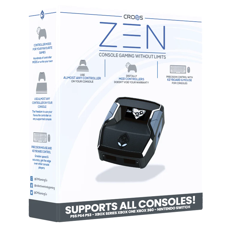 CRONUS ZEN Mod Controller Keyboards Mouse No Recoil Aim Xbox Playstation PC