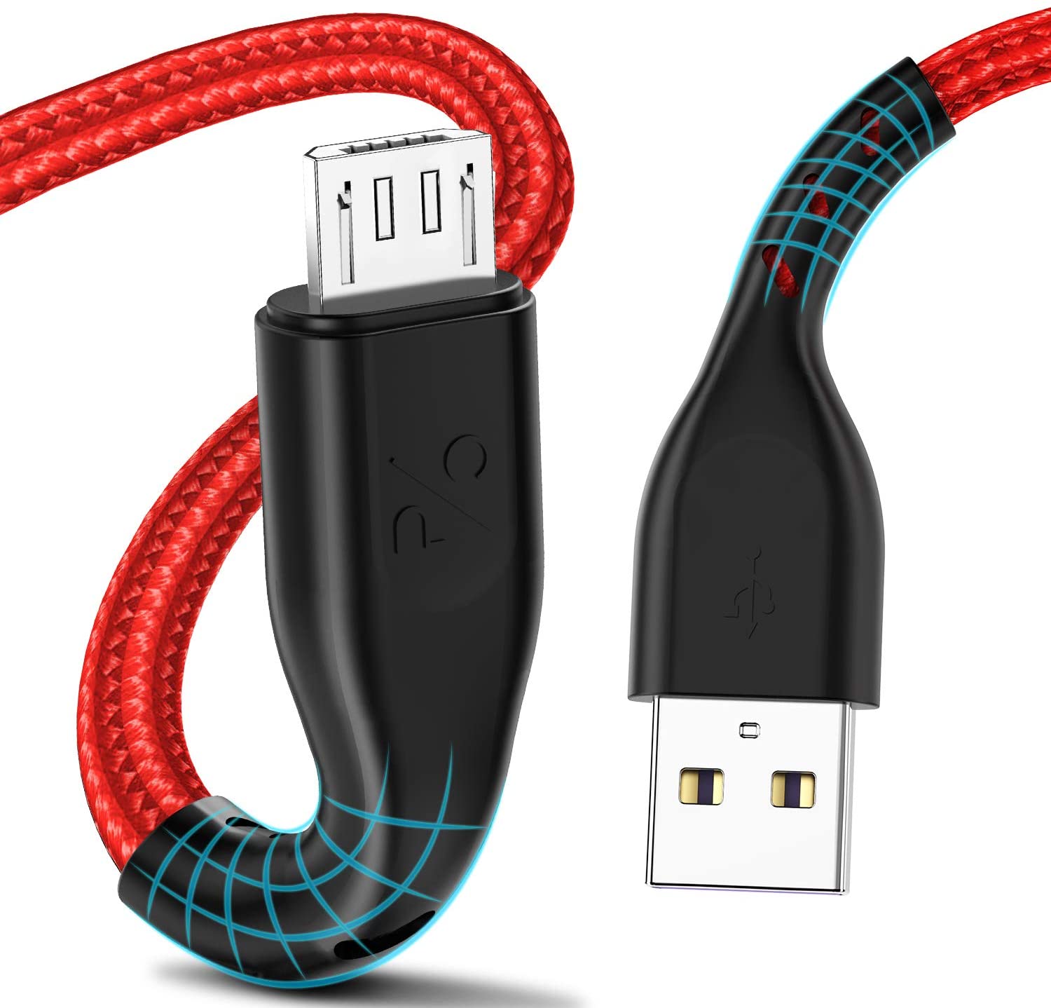 10FT KEVLAR PRO-GAMING micro-USB CABLE