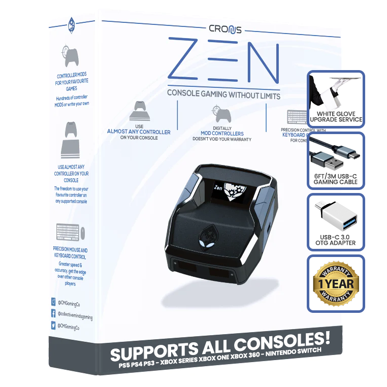 Collective Minds Cronus Zen Gaming Adaptor Aimbot Hack ALL CONSOLES PS5  Dongle